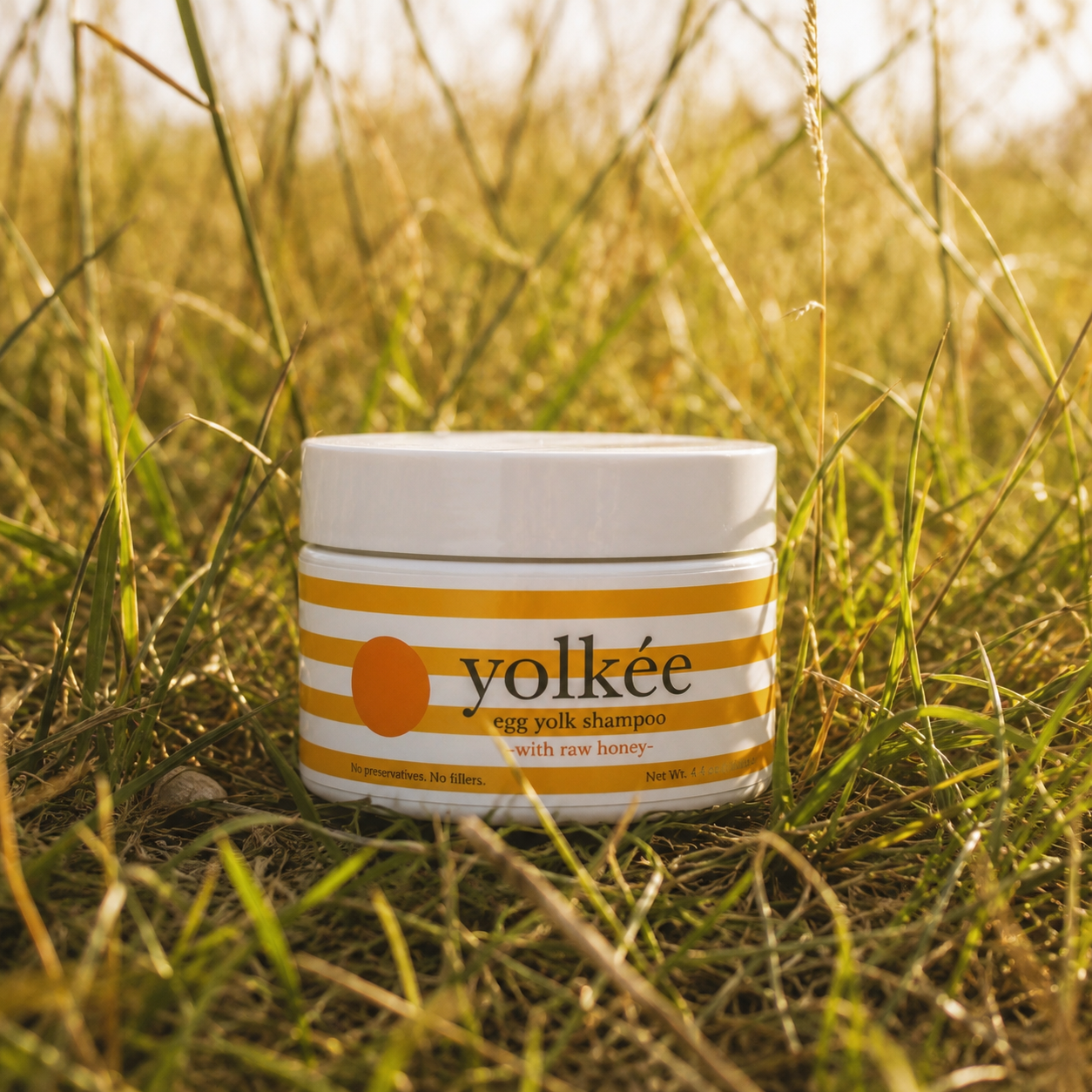 Egg Yolk Shampoo Paste